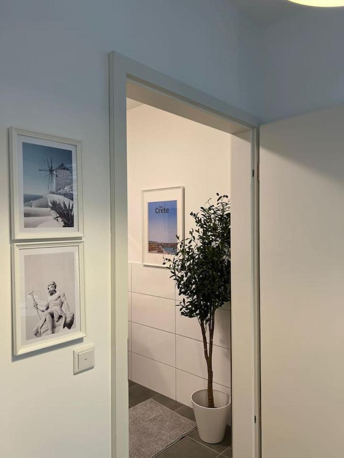 Luxurioeses Apartment,Neubau, 4 Personen, Parkplatz, Griechischer Stil Bochum Kültér fotó
