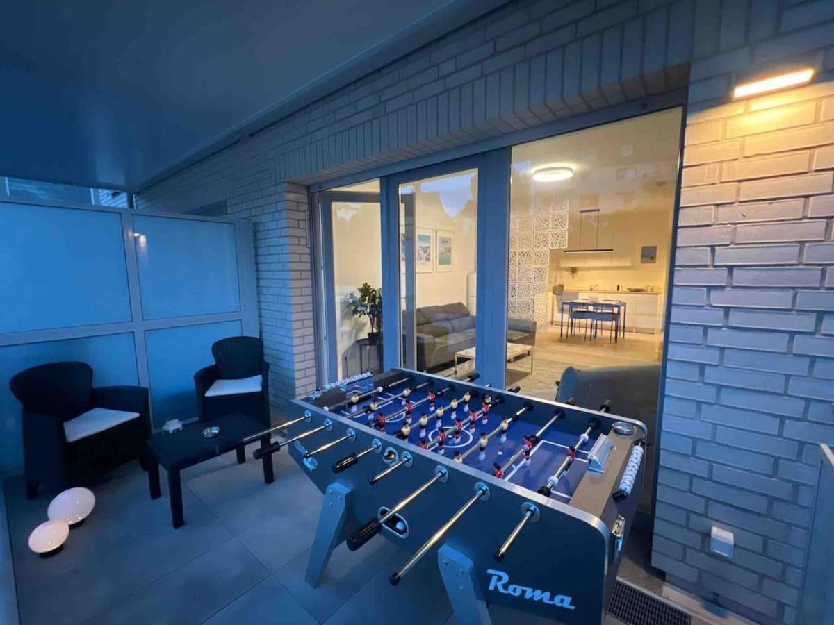 Luxurioeses Apartment,Neubau, 4 Personen, Parkplatz, Griechischer Stil Bochum Kültér fotó