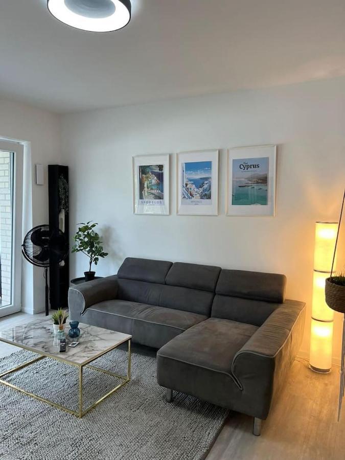 Luxurioeses Apartment,Neubau, 4 Personen, Parkplatz, Griechischer Stil Bochum Kültér fotó
