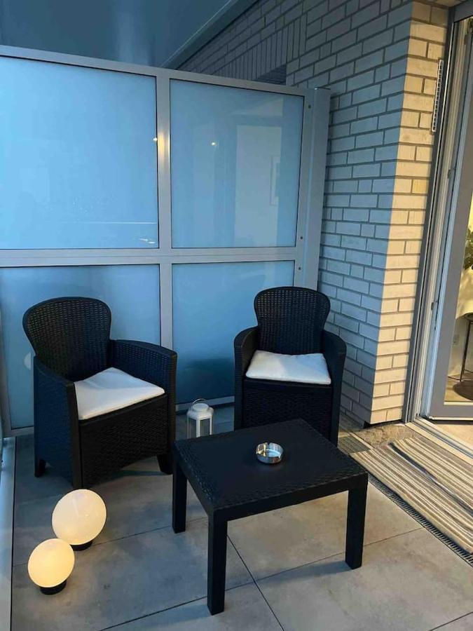 Luxurioeses Apartment,Neubau, 4 Personen, Parkplatz, Griechischer Stil Bochum Kültér fotó